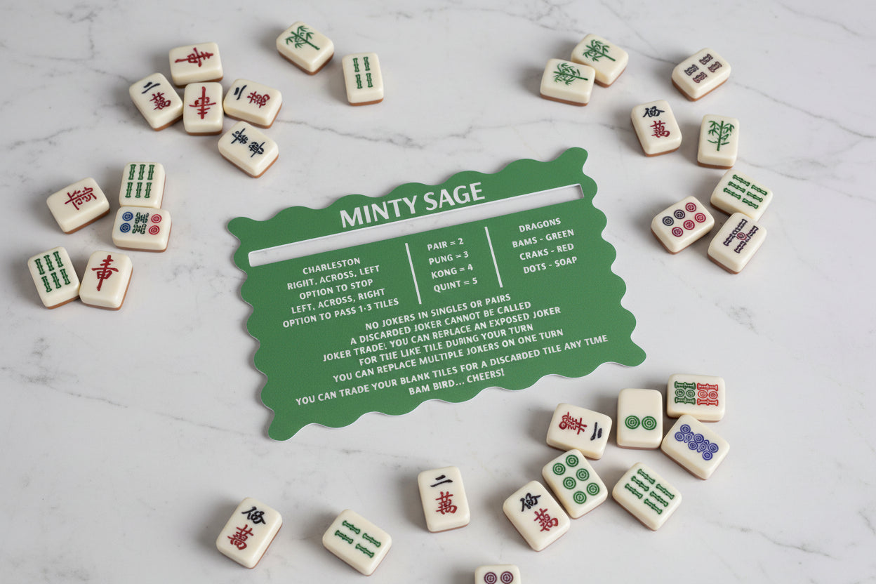 Positive Vibes Only Readers | Custom Mahjong Line Reader