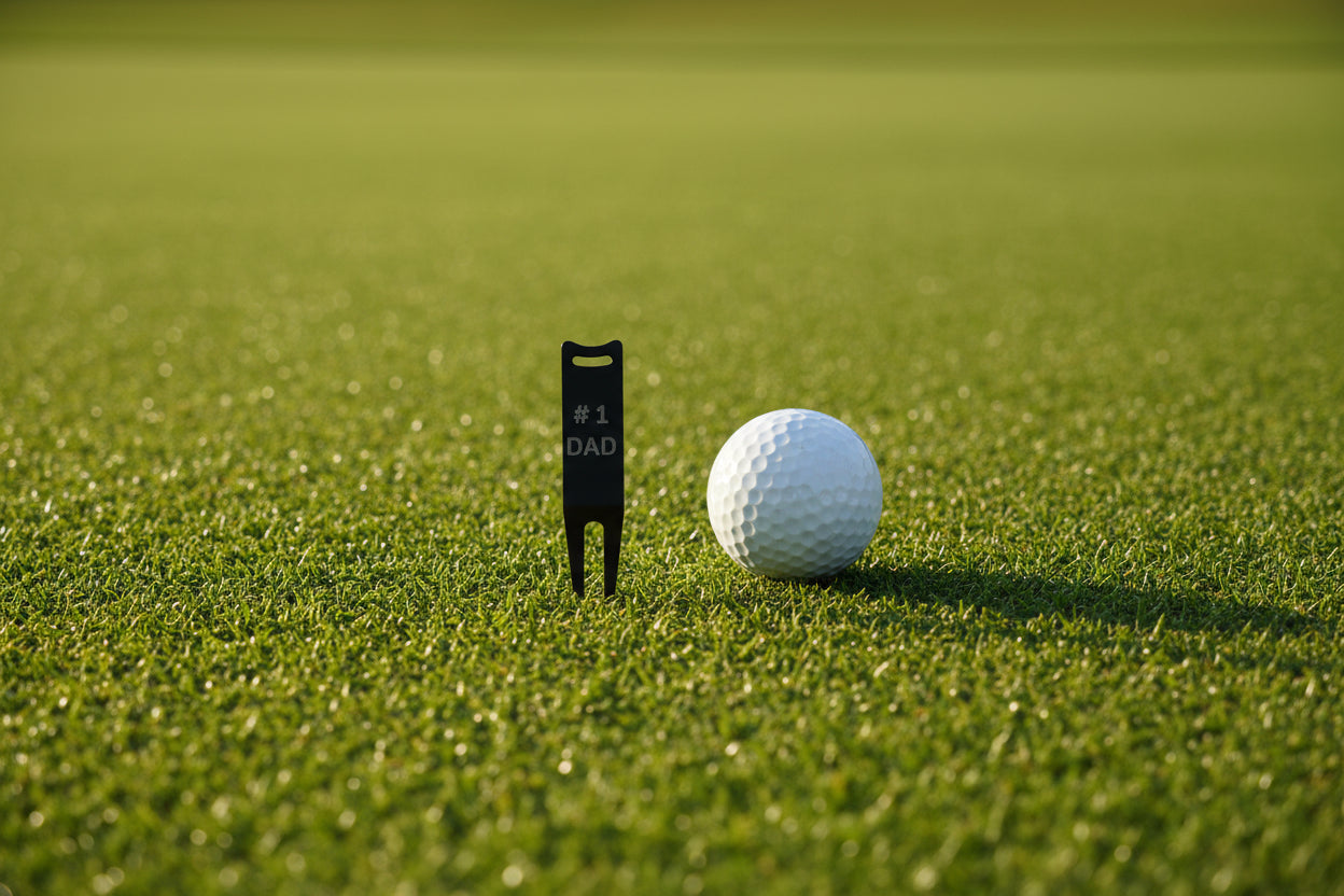 Divot Tool - Laser Engraved Golf Accessory