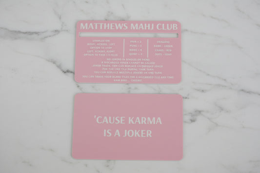 Classic Colors Square | Mahjong Line Reader & Tile Shuffler Set