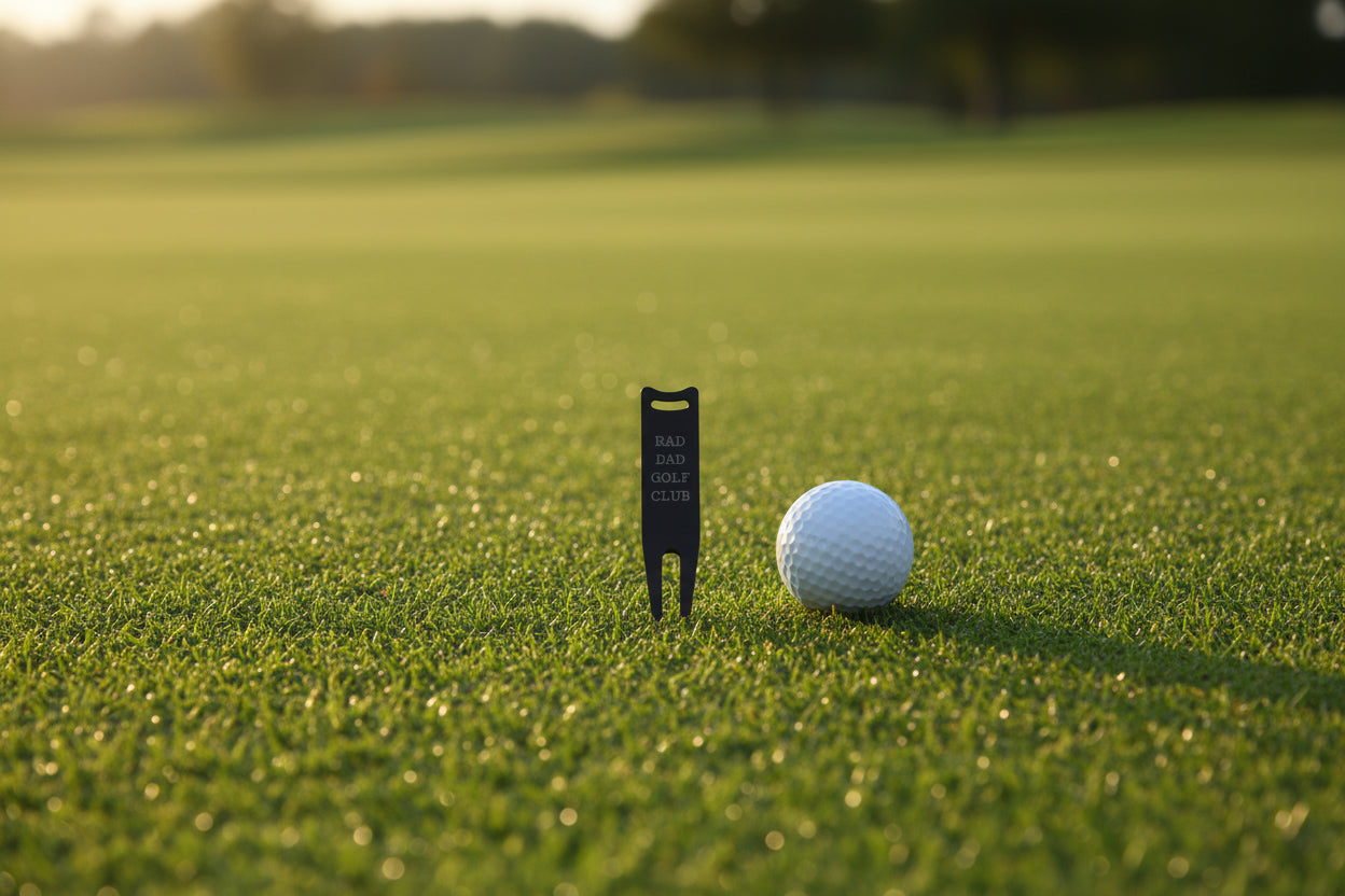 Personalized Golf Divot Tool – Custom Laser Engraved Metal Golf Gift