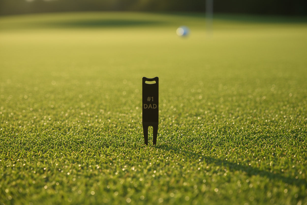 Divot Tool - Laser Engraved Golf Accessory