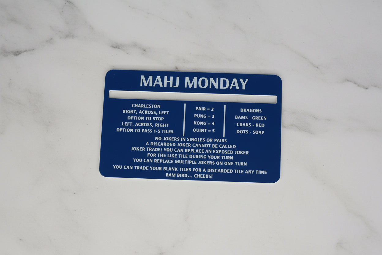 Classic Colors Square | Mahjong Line Reader & Tile Shuffler Set