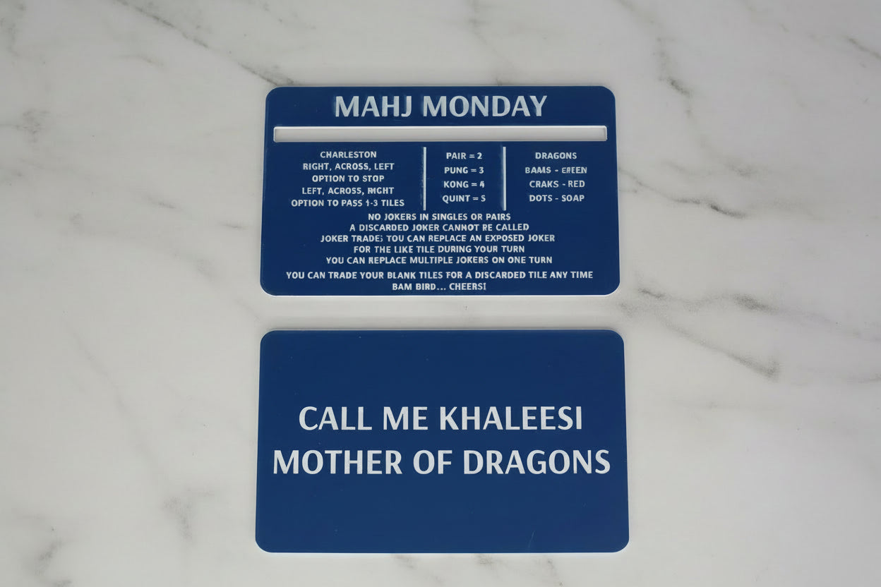 Classic Colors Square | Mahjong Line Reader & Tile Shuffler Set