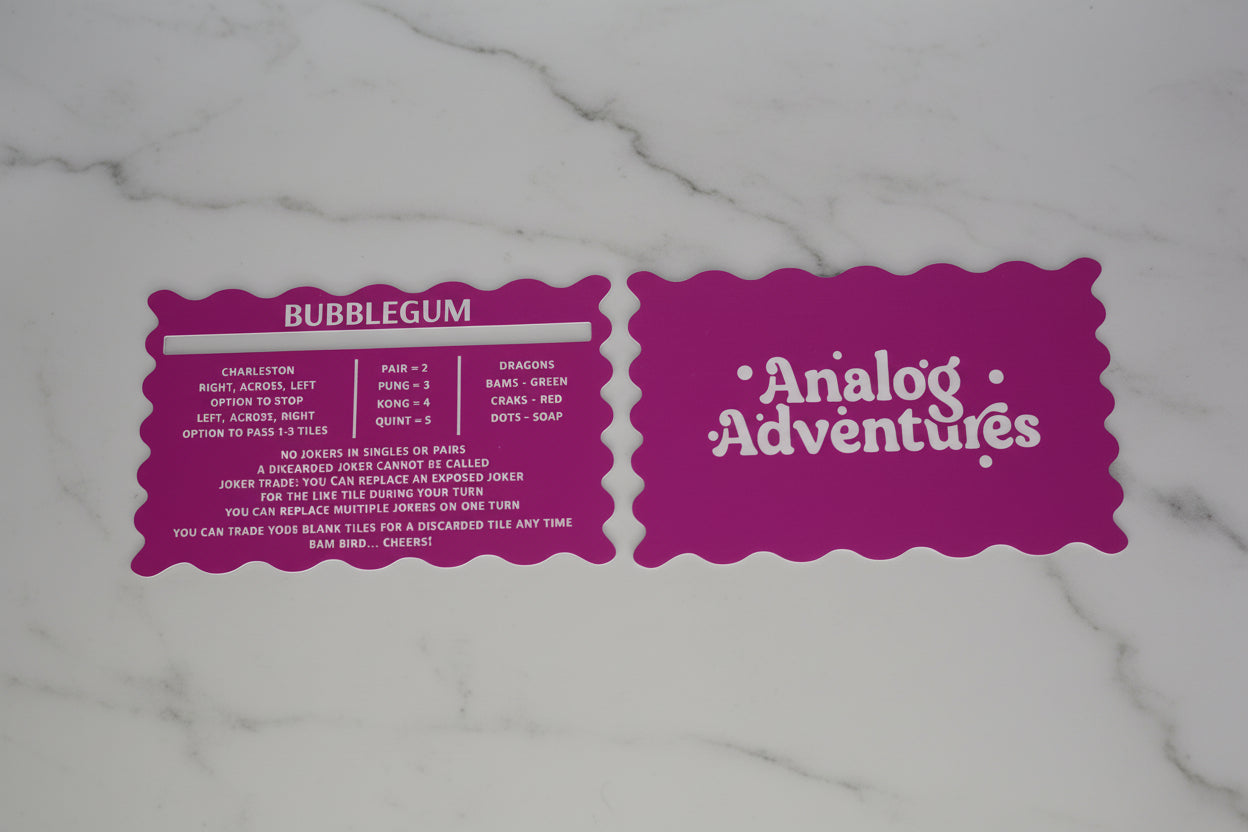 Party Animal | Mahjong Line Reader & Tile Shuffler Set