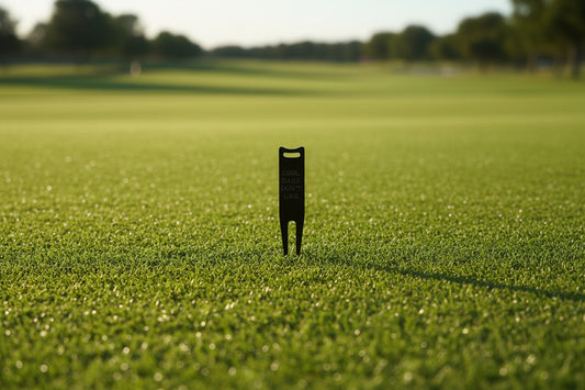 Personalized Golf Divot Tool – Custom Laser Engraved Metal Golf Gift