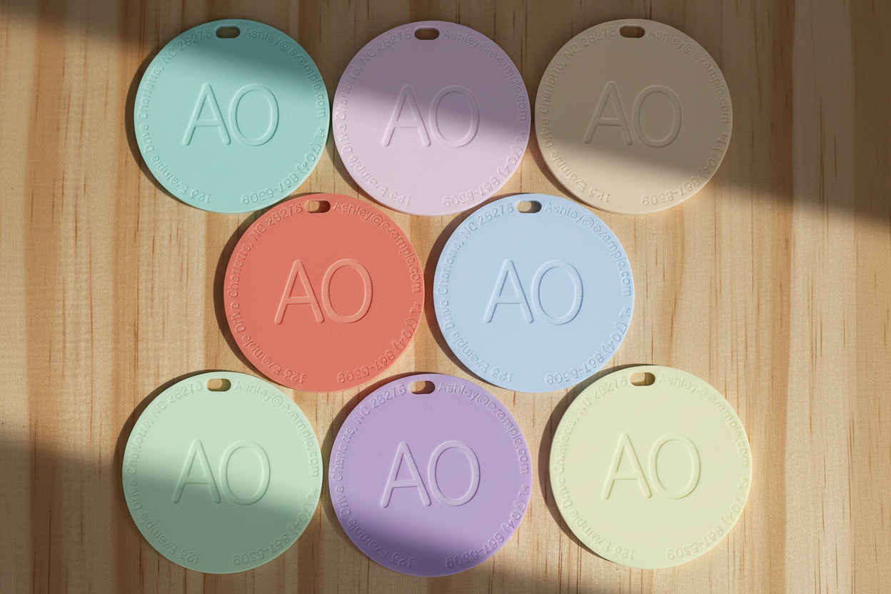 Initial Circle Tag
