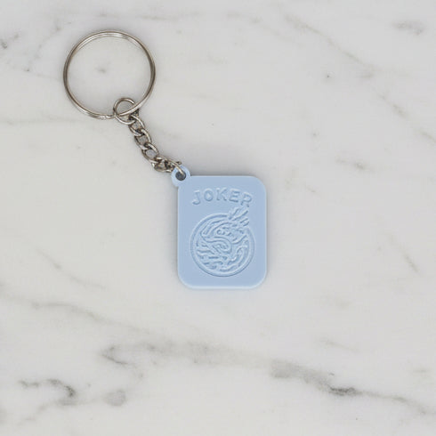 Mahjong Joker Keychain