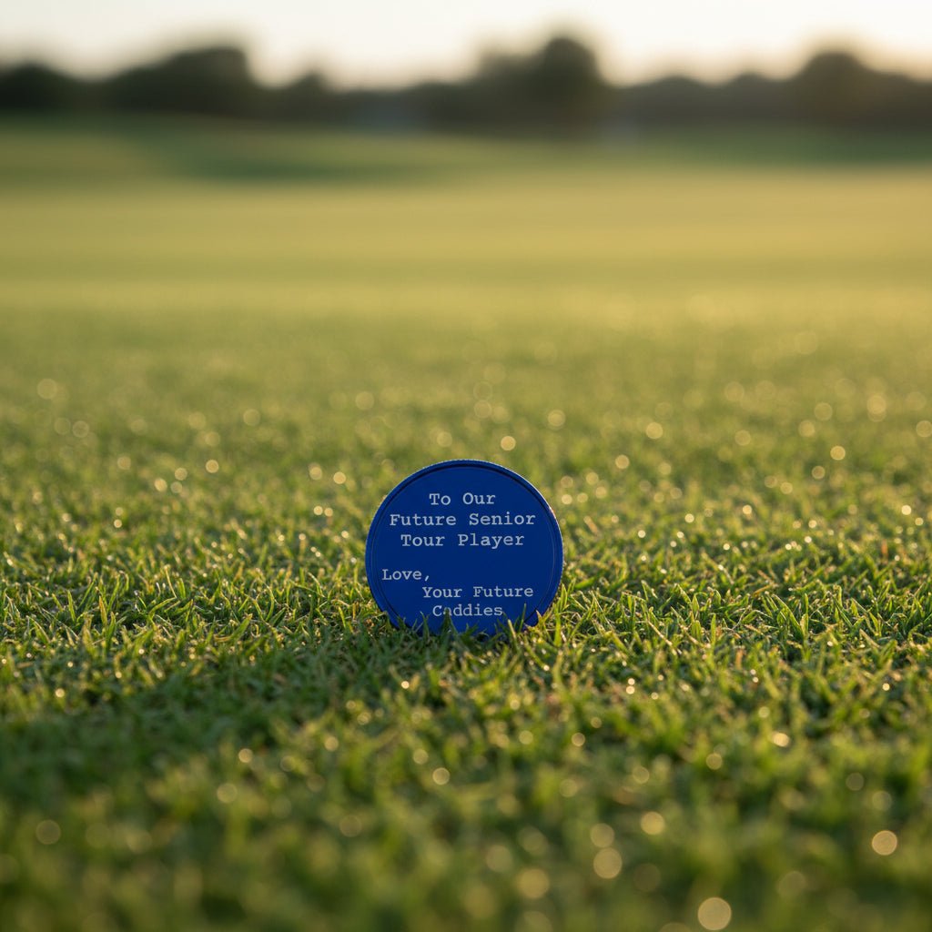 Golf Ball Markers - Laser Engraved Golf Accessory