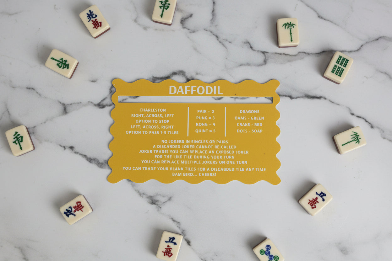 Positive Vibes Only Readers | Custom Mahjong Line Reader