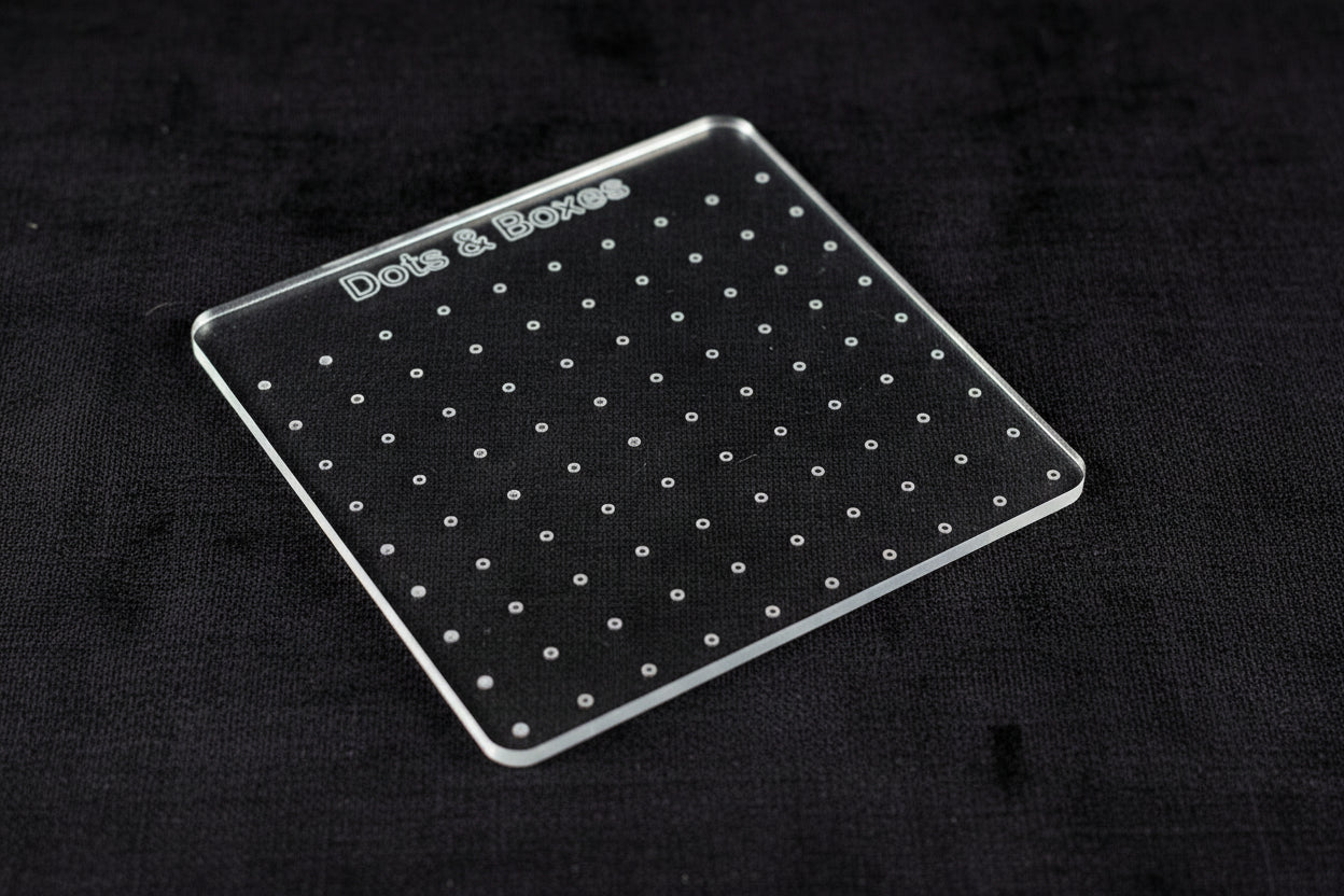 Dots And Boxes | Reusable Acrylic Game