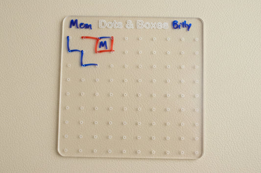 Dots And Boxes | Reusable Acrylic Game