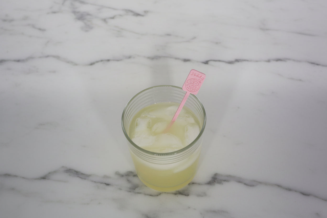 Mahjong Joker Acrylic Drink Stirrers