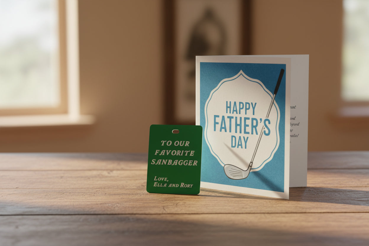 Father's Day Golf Bag Tag