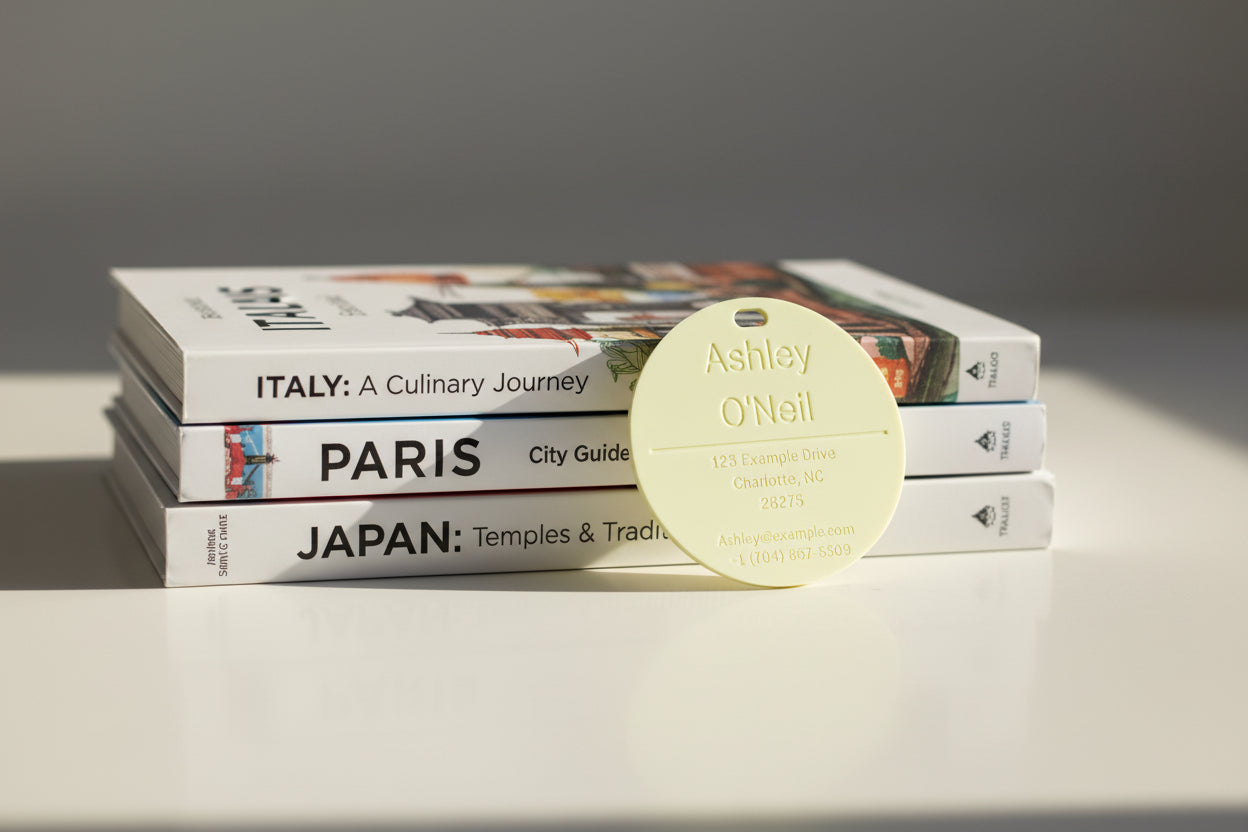 Full Name Circle Tag
