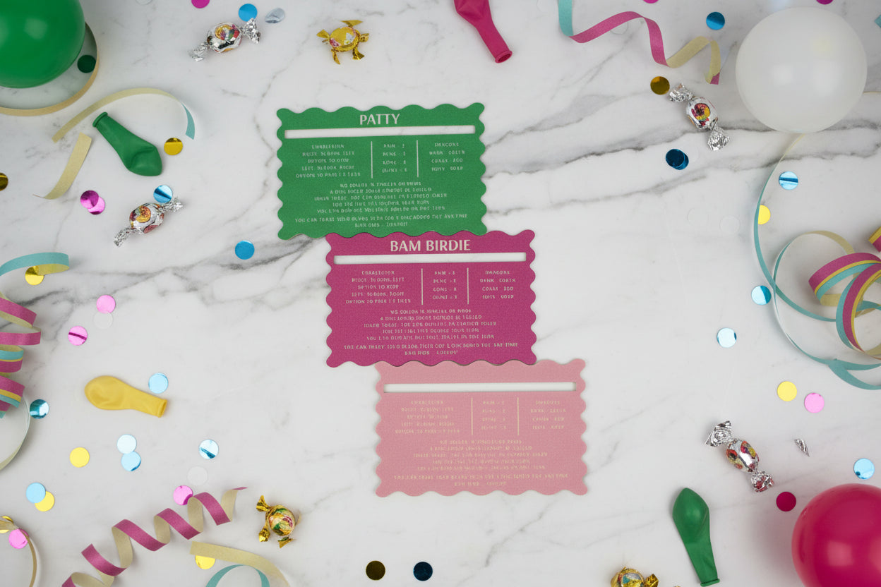 I Sparkle | Mahjong Line Reader & Tile Shuffler Set