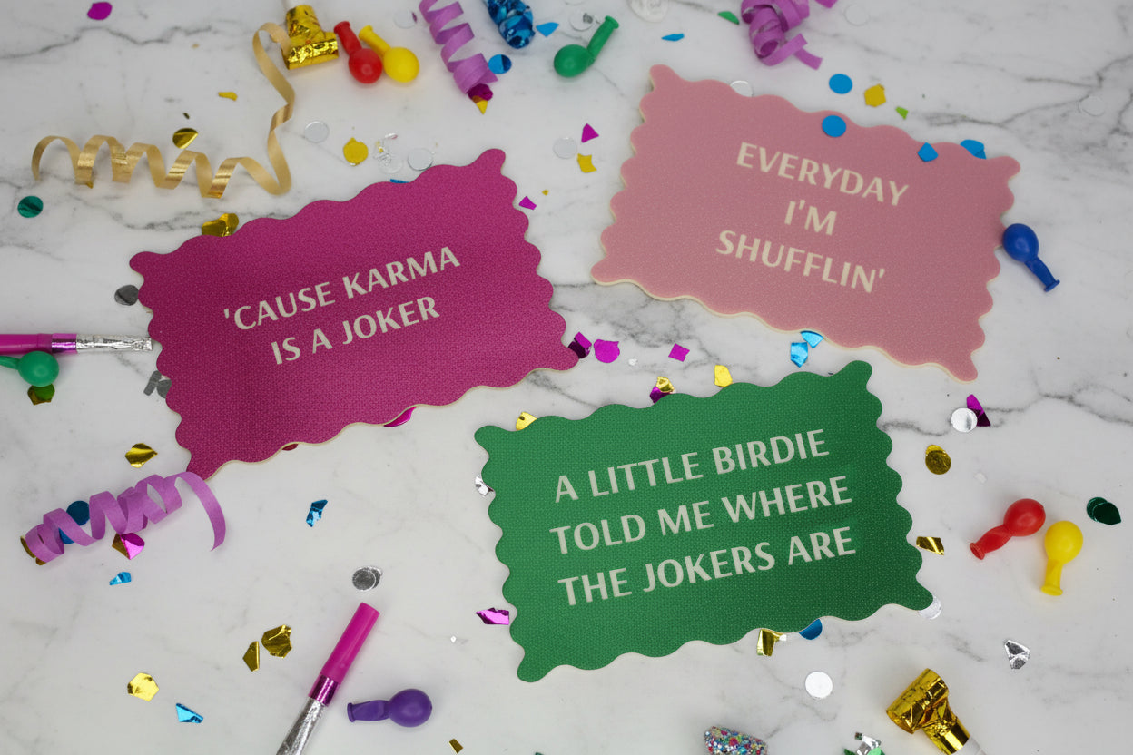 I Sparkle | Mahjong Line Reader & Tile Shuffler Set