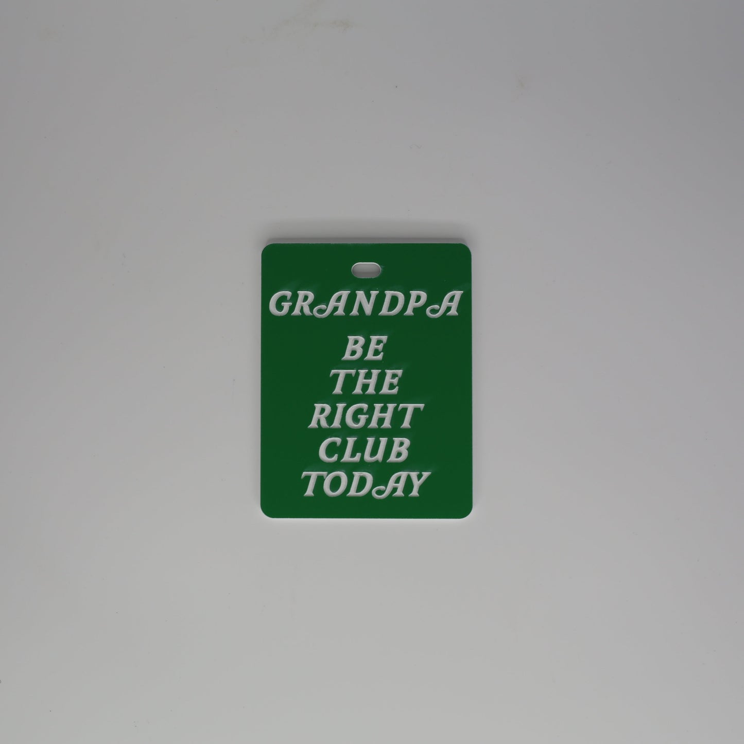 Father's Day Golf Bag Tag