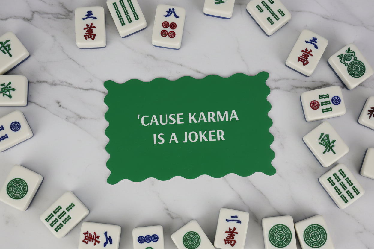 Classic Colors | Mahjong Line Reader & Tile Shuffler Set