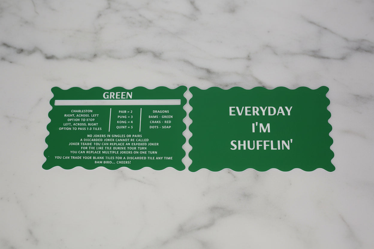 No Filter | Mahjong Line Reader & Tile Shuffler Set