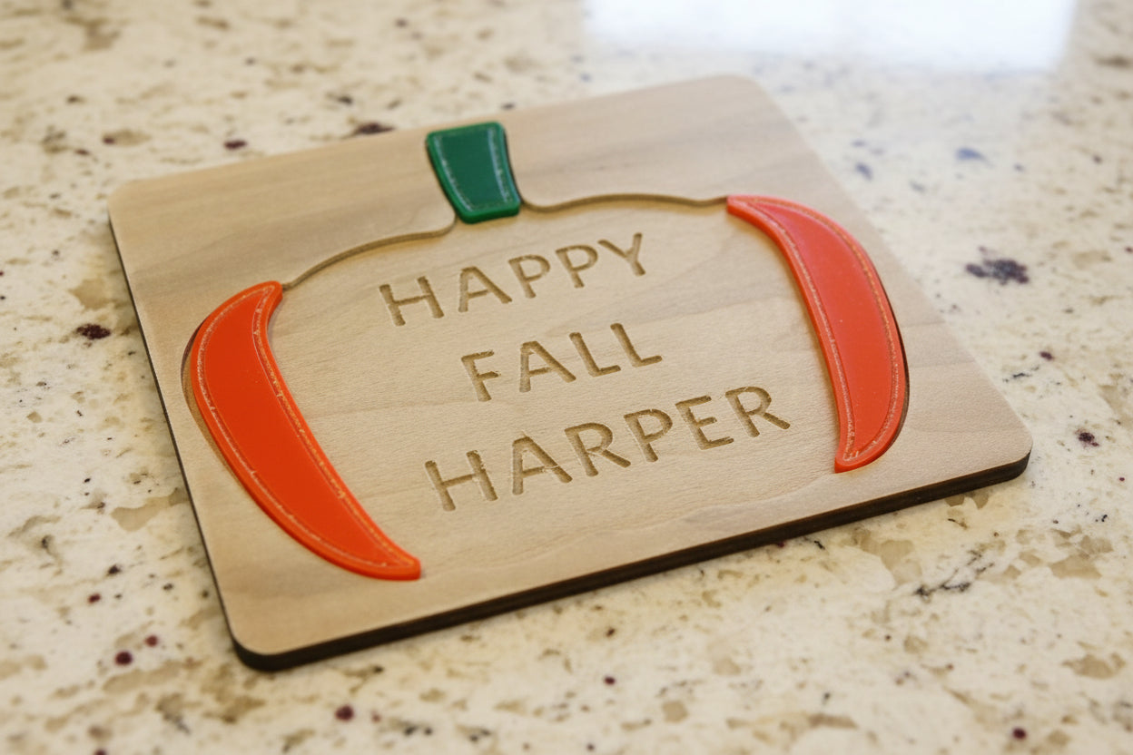 Personalized Pumpkin Puzzle | Boo Basket Stuffer