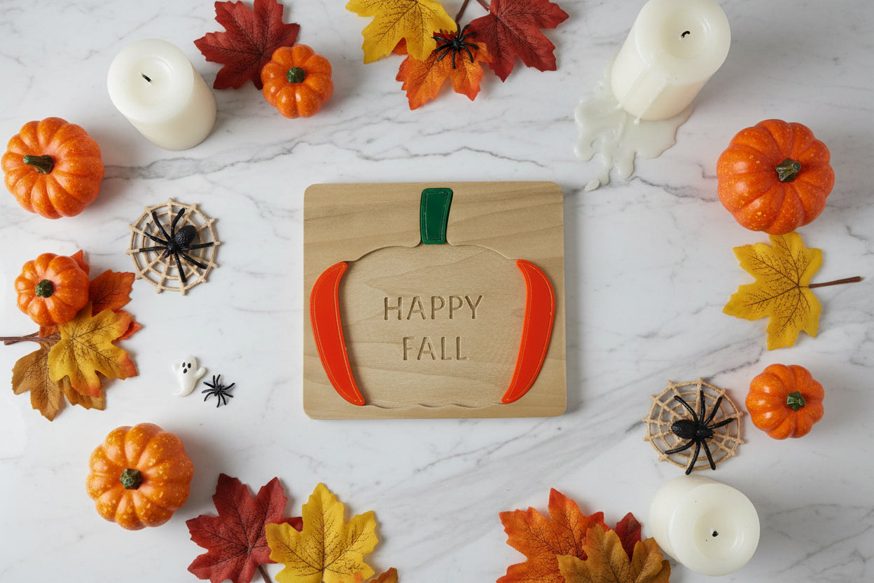 Personalized Pumpkin Puzzle | Boo Basket Stuffer