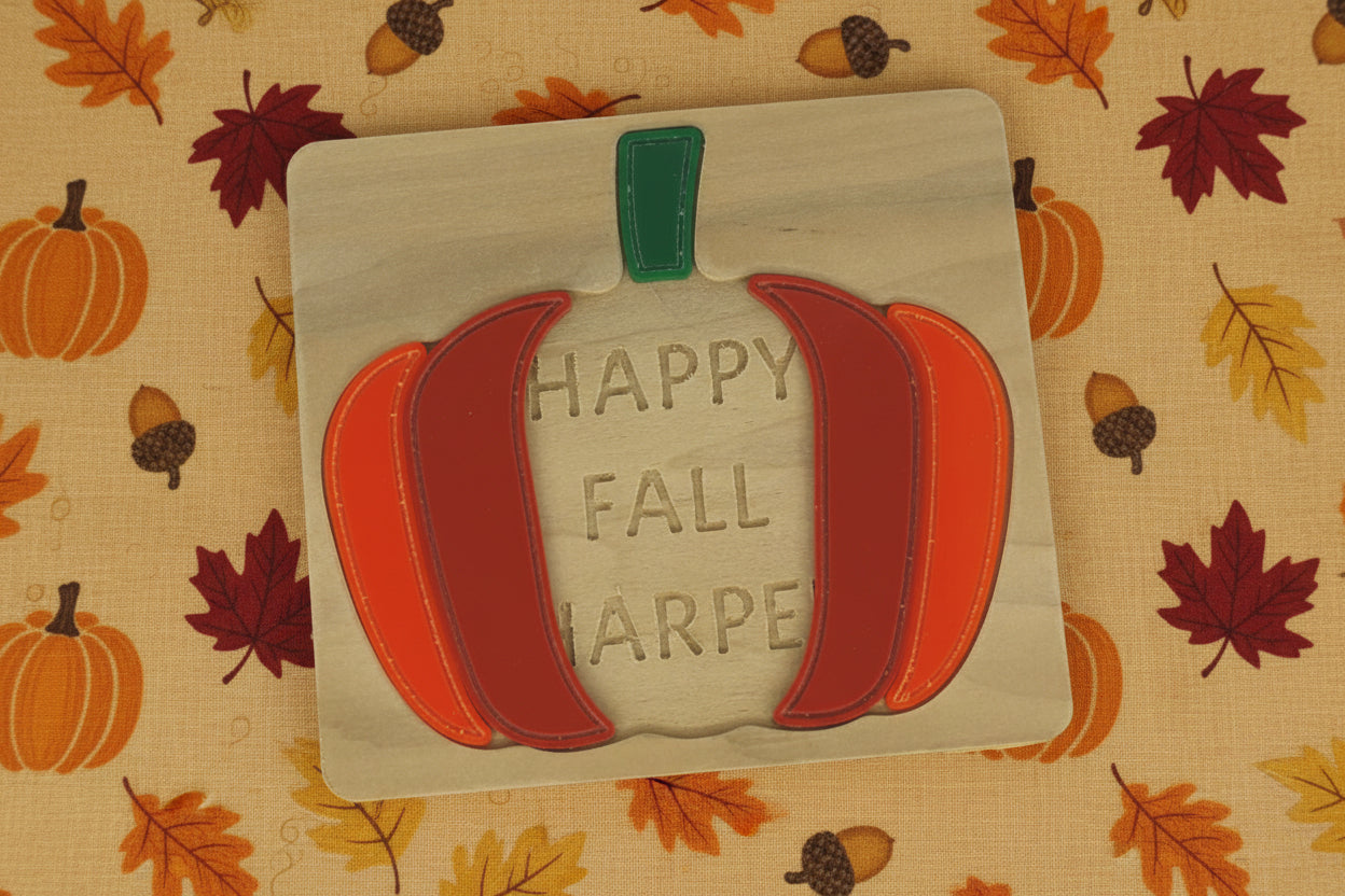 Personalized Pumpkin Puzzle | Boo Basket Stuffer