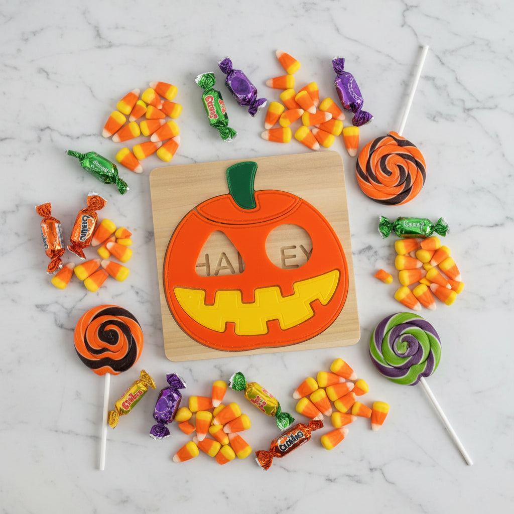 Jack-O-Lantern Puzzle | Halloween Puzzle for Kids | Boo Basket Stuffer