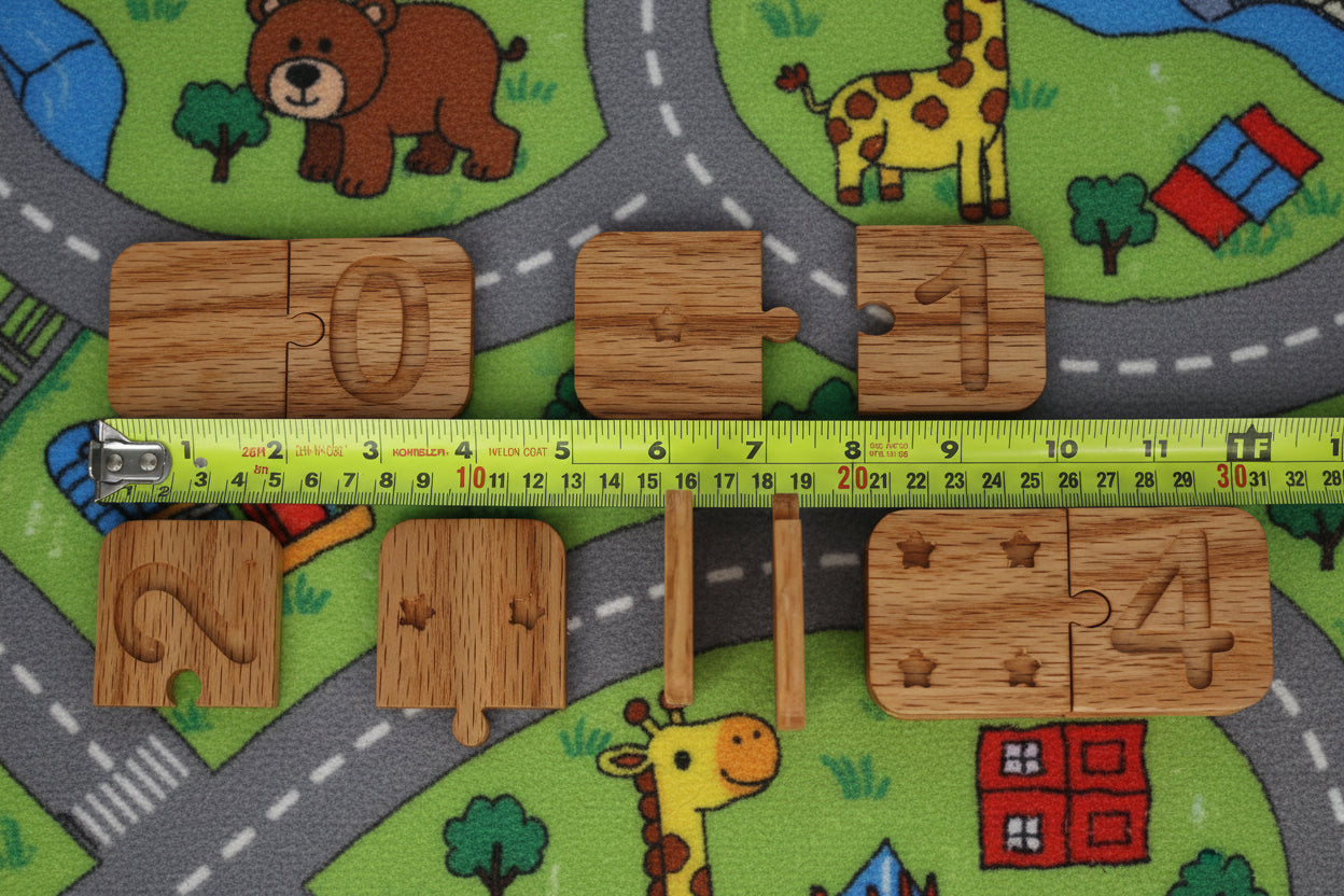 Montessori Number Tiles Matching Game: Red Oak Early Learning