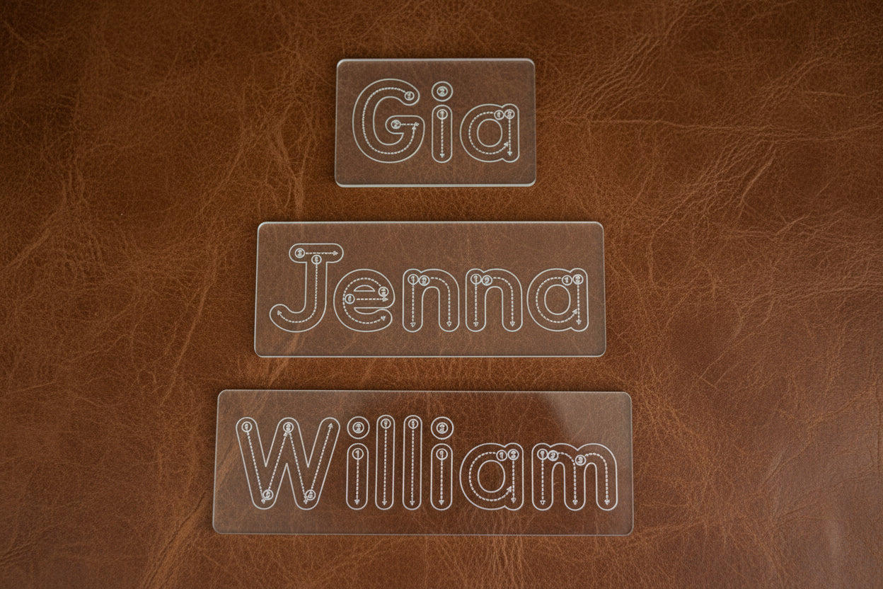 Acrylic Name Tracing Card | Personalized