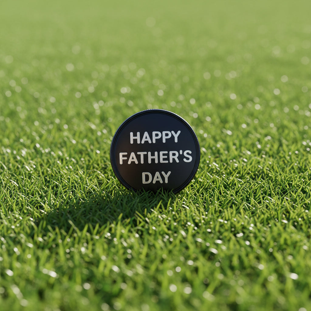 Golf Ball Markers - Laser Engraved Golf Accessory