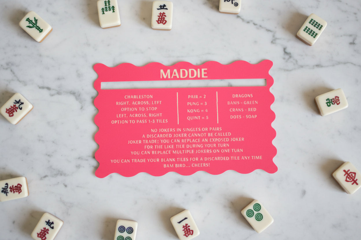 Party Animal Readers | Custom Mahjong Line Readers