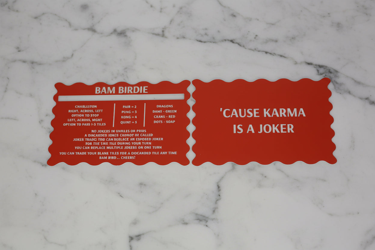 No Filter | Mahjong Line Reader & Tile Shuffler Set