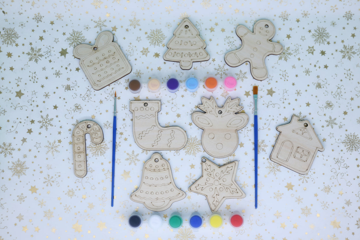 Christmas Ornament Bundle | DIY Holiday Keepsake Kit