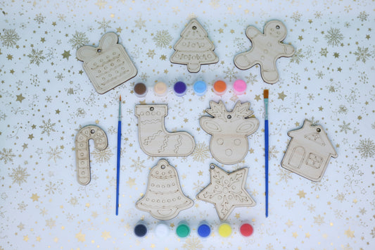 Christmas Ornament Bundle | DIY Holiday Keepsake Kit