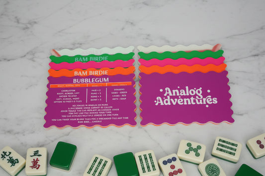 Party Animal | Mahjong Line Reader & Tile Shuffler Set