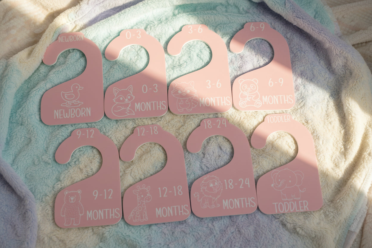 Nursery Closet Hanger Dividers | Animals