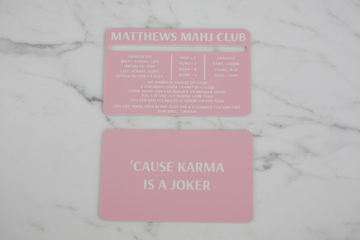 Classic Colors Square | Mahjong Line Reader & Tile Shuffler Set