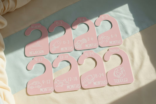 Nursery Closet Hanger Dividers | Travel