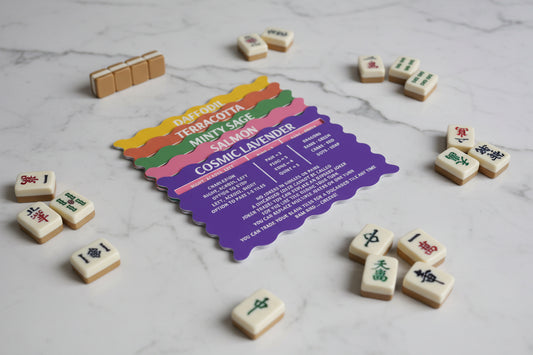 Positive Vibes Only Readers | Custom Mahjong Line Reader