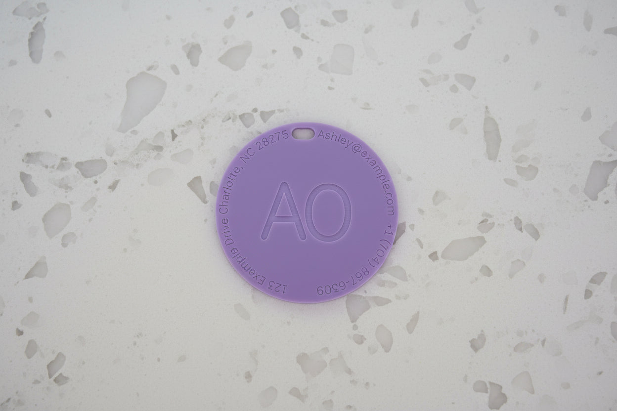 Initial Circle Tag