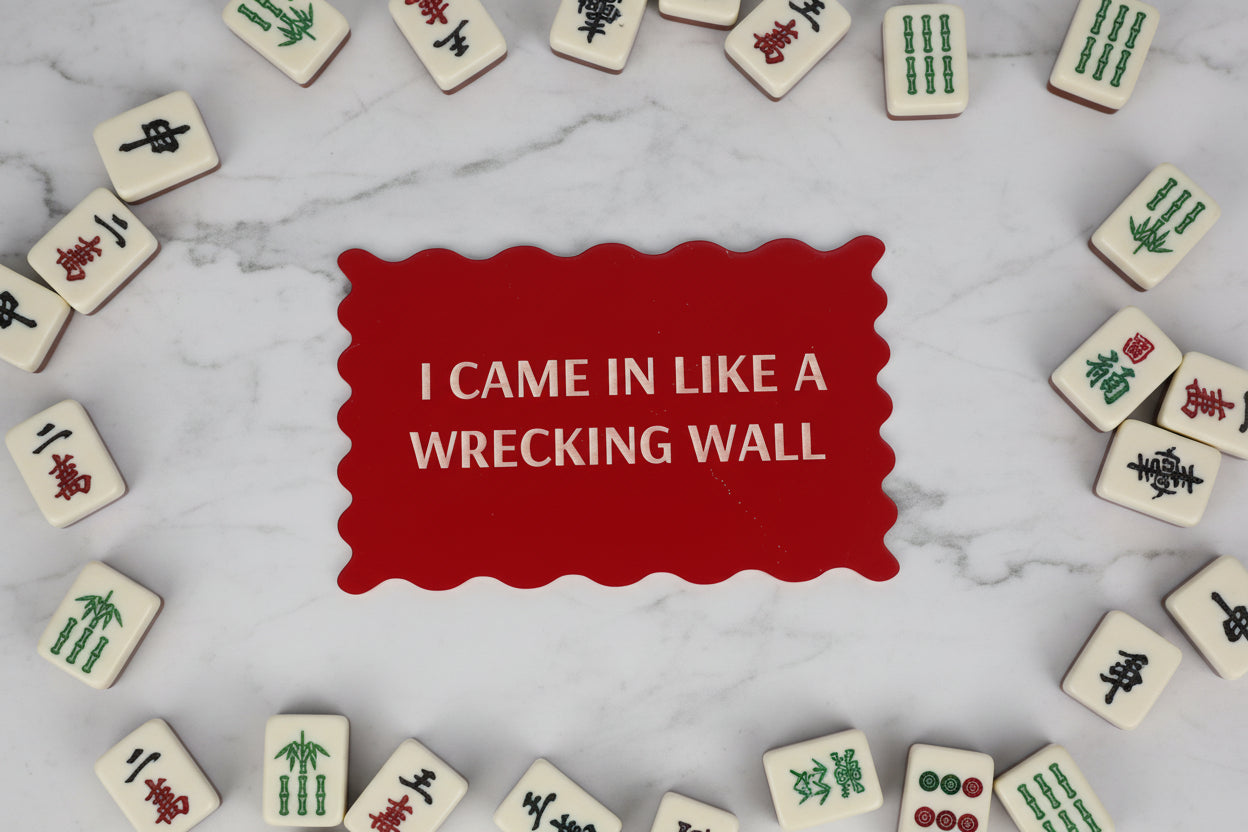 Classic Colors | Mahjong Line Reader & Tile Shuffler Set