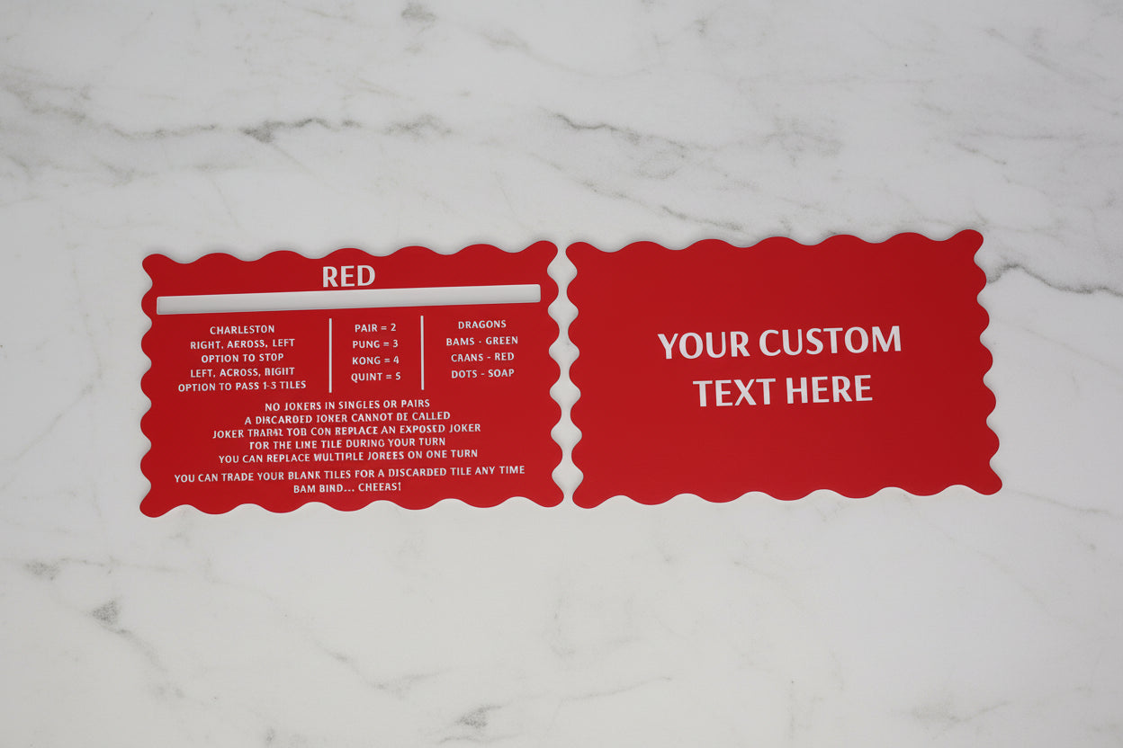 No Filter | Mahjong Line Reader & Tile Shuffler Set