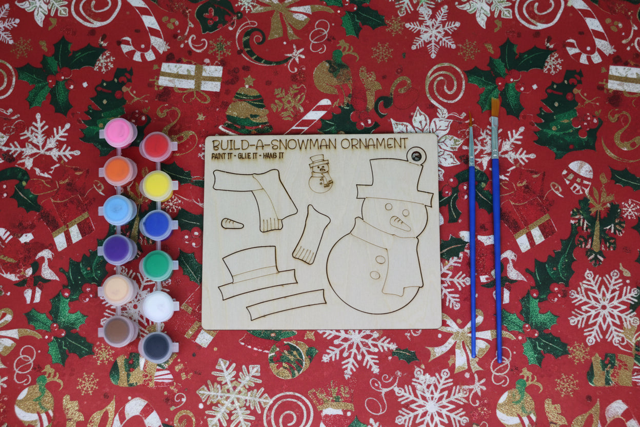 Paint and Pop Christmas Craft Ornament | DIY Holiday Keepsake Kit