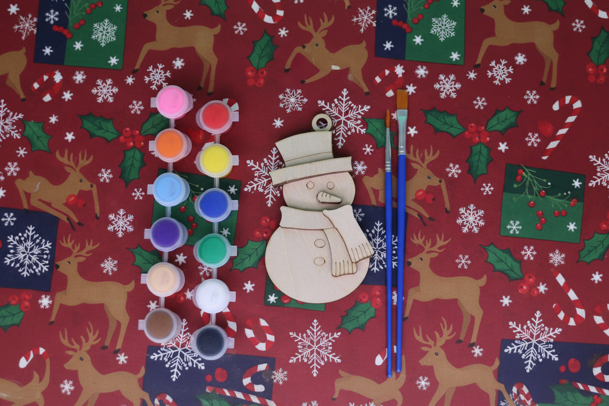 Paint and Pop Christmas Craft Ornament | DIY Holiday Keepsake Kit