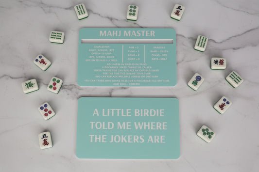 Classic Colors Square | Mahjong Line Reader & Tile Shuffler Set