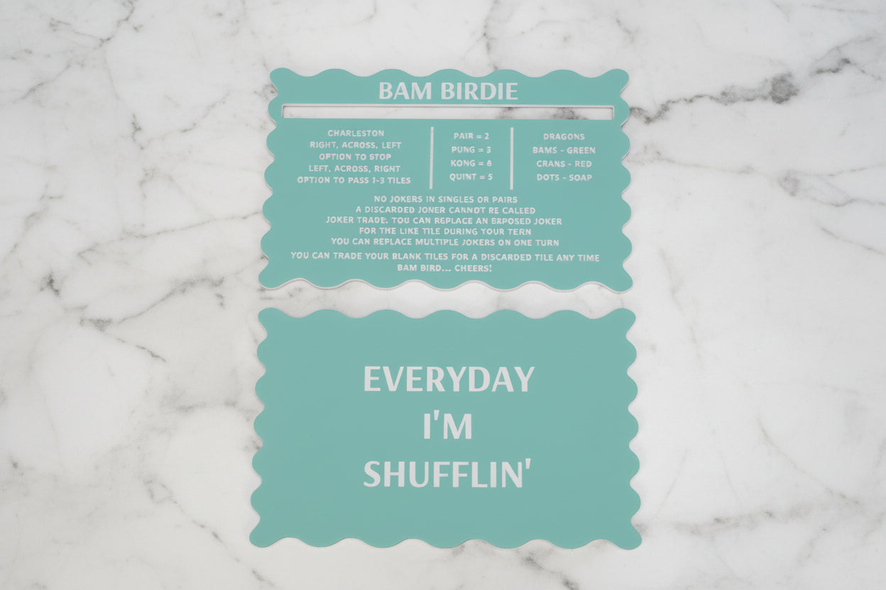 Classic Colors | Mahjong Line Reader & Tile Shuffler Set