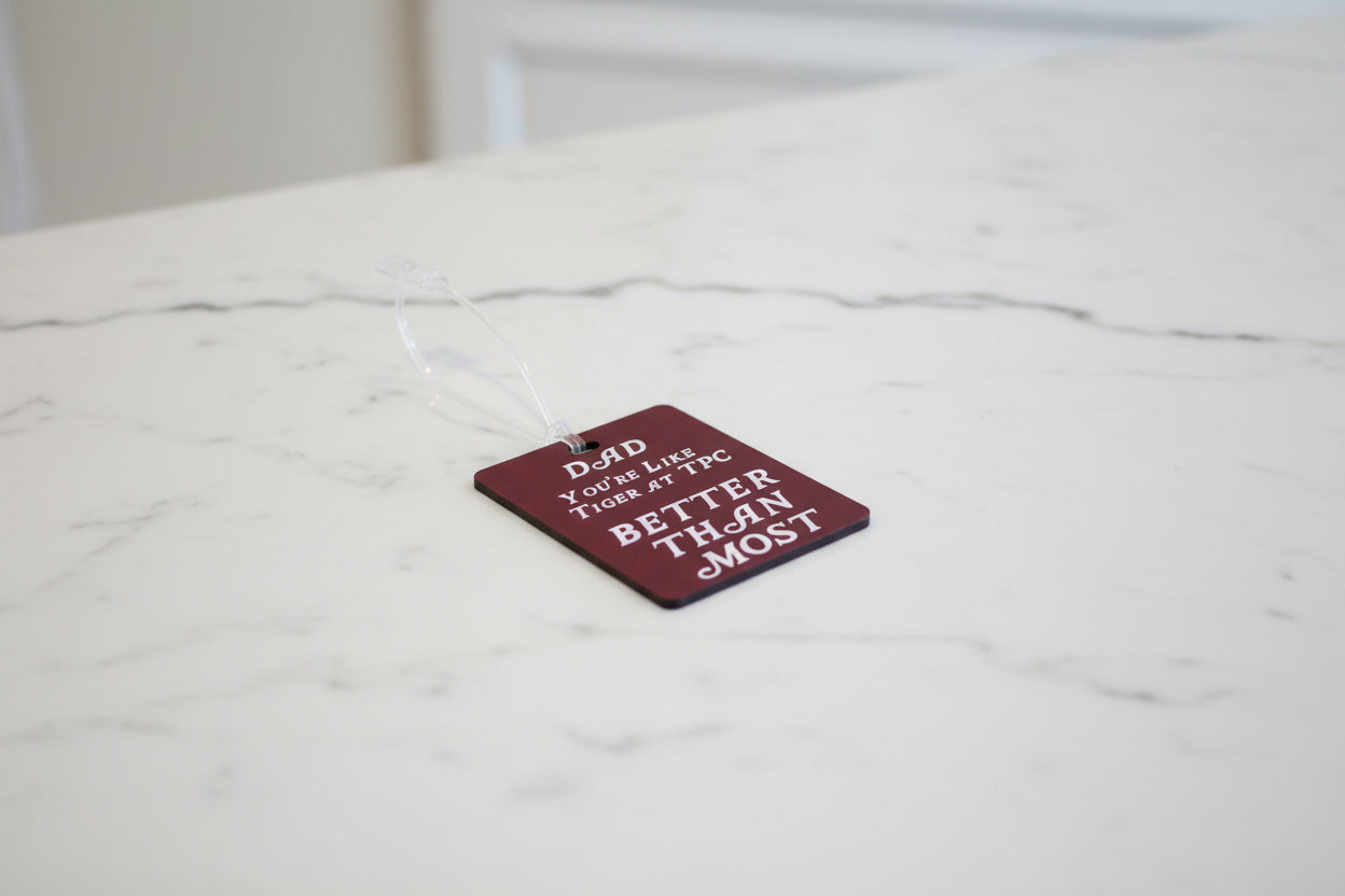 Father's Day Golf Bag Tag