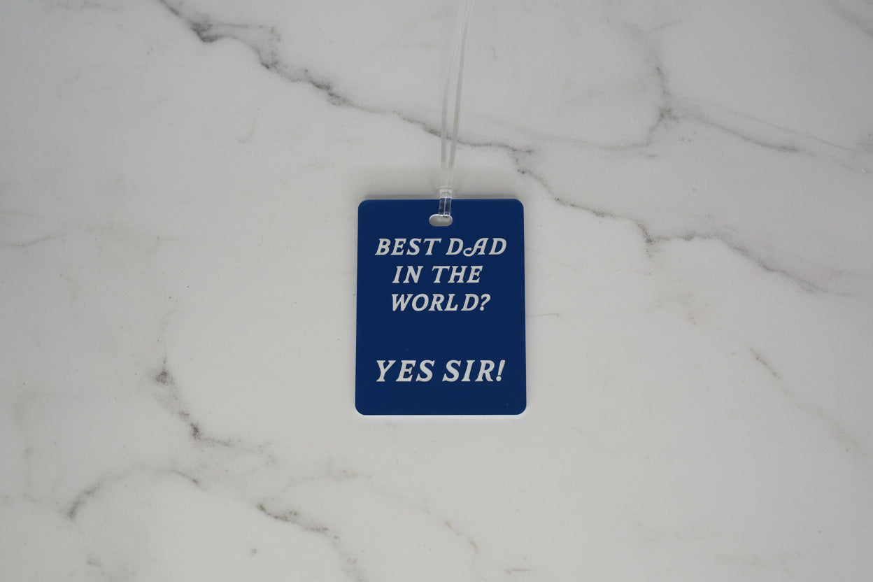 Father's Day Golf Bag Tag