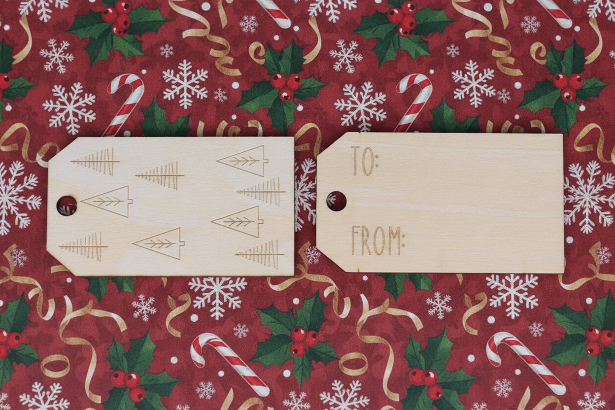 Holiday Gift Tags | Pack of 4 | Winter & Christmas Designs
