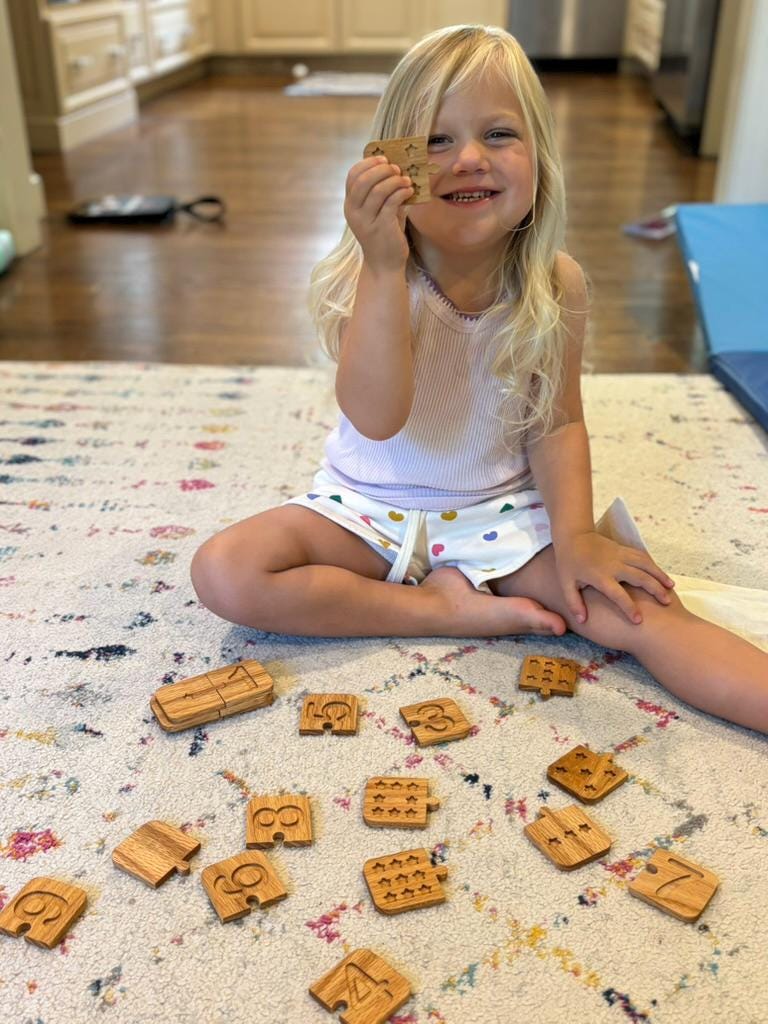 Alphabet Puzzle Match Tiles - Match UPPER CASE and Lower Case